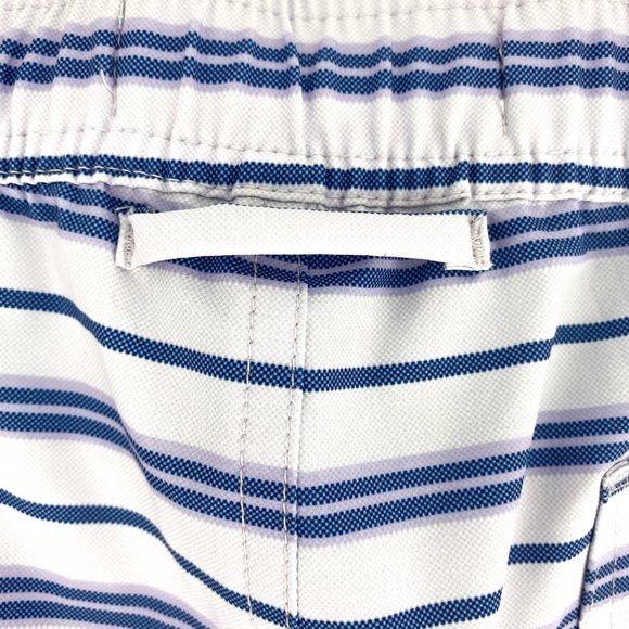 BONOBOS Banzai 7-Inch Stripe E-Waist Swim Trunks - Picture 12 of 15